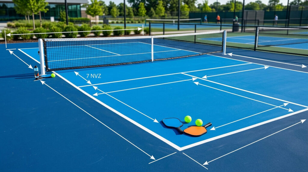 thumbnail kich thuoc san pickleball tieu chuan ban ve chi ti